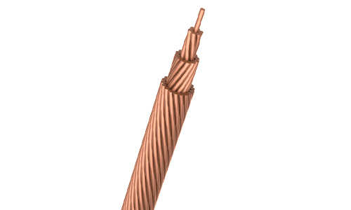 hard drawn copper conductors for overhead lines